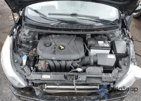 2013 Hyundai Elantra Gls из США, поврежденный, VIN KMHDH4AE4DU923541